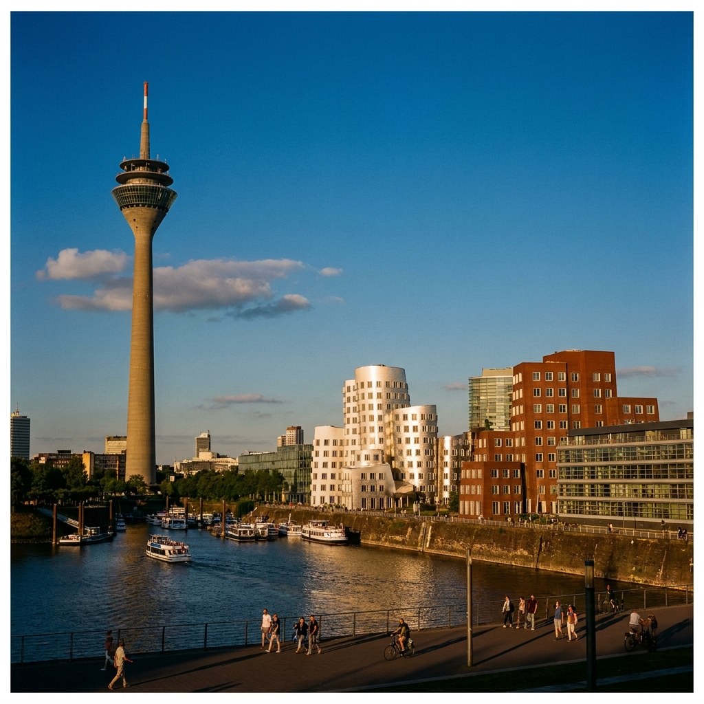 Individuelle 24-Stunden-Betreuung in Düsseldorf – Stadtansicht