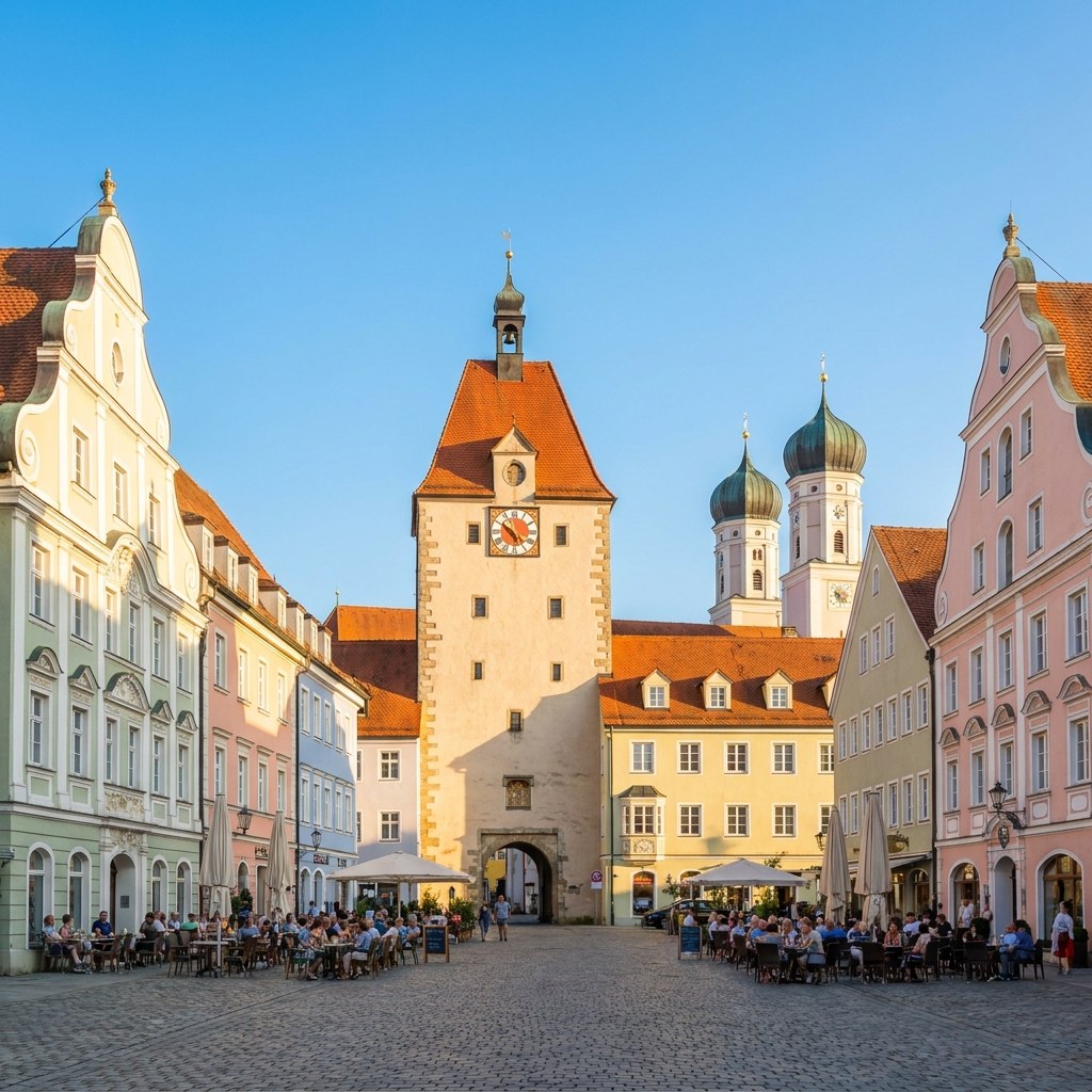 Individuelle 24-Stunden-Betreuung in Günzburg – Stadtansicht