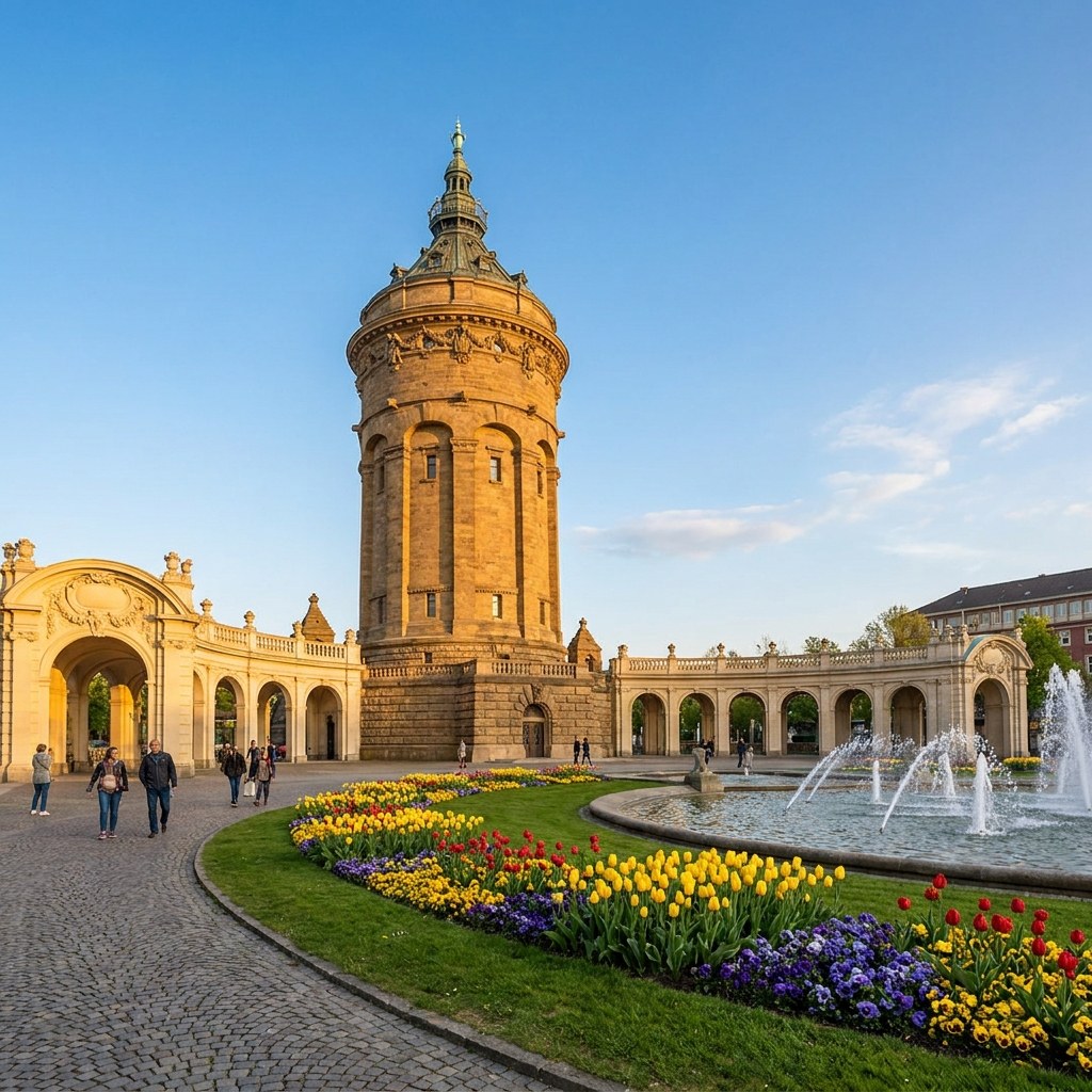 Individuelle 24-Stunden-Betreuung in Mannheim – Stadtansicht