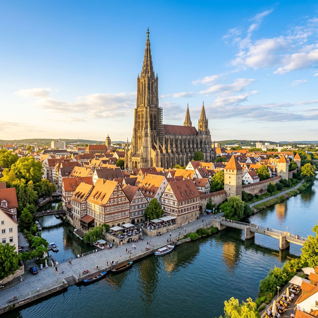 Individuelle 24-Stunden-Betreuung in Ulm – Stadtansicht