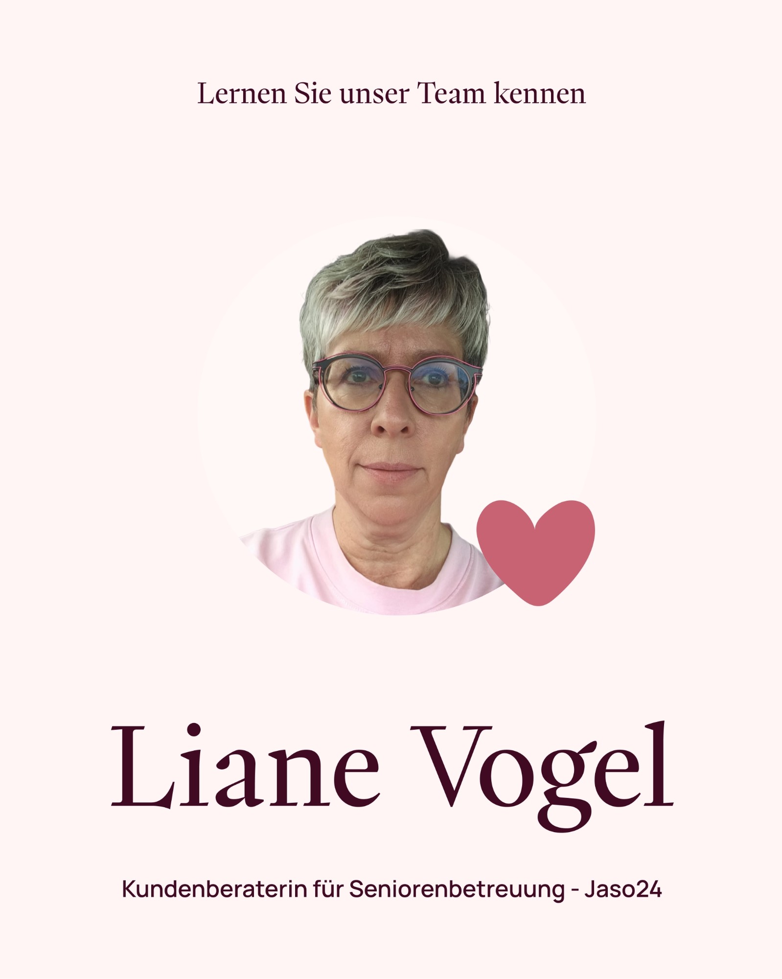 Liane Vogel – kostenlose Beratung zur 24-Stunden-Pflege und zu Deutschkenntnissen